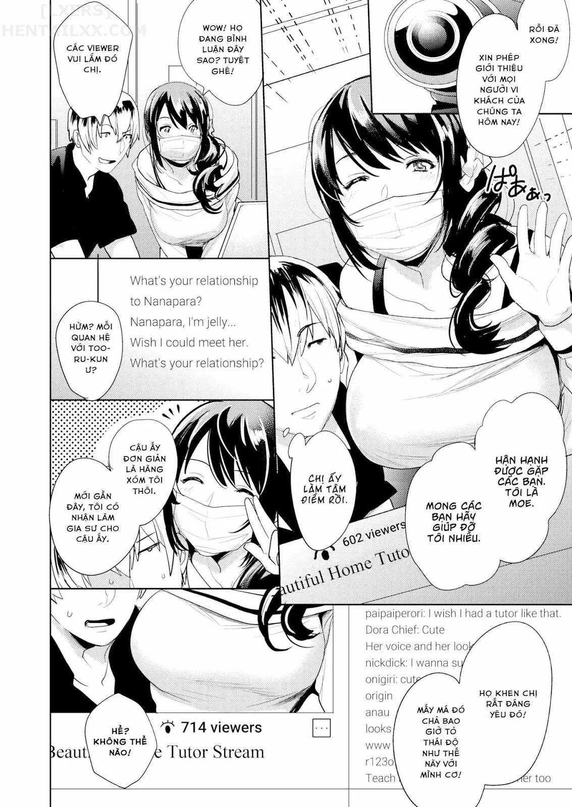 HentaiVN.net - Ảnh 12 - Naked Broadcasting! - Chap 1