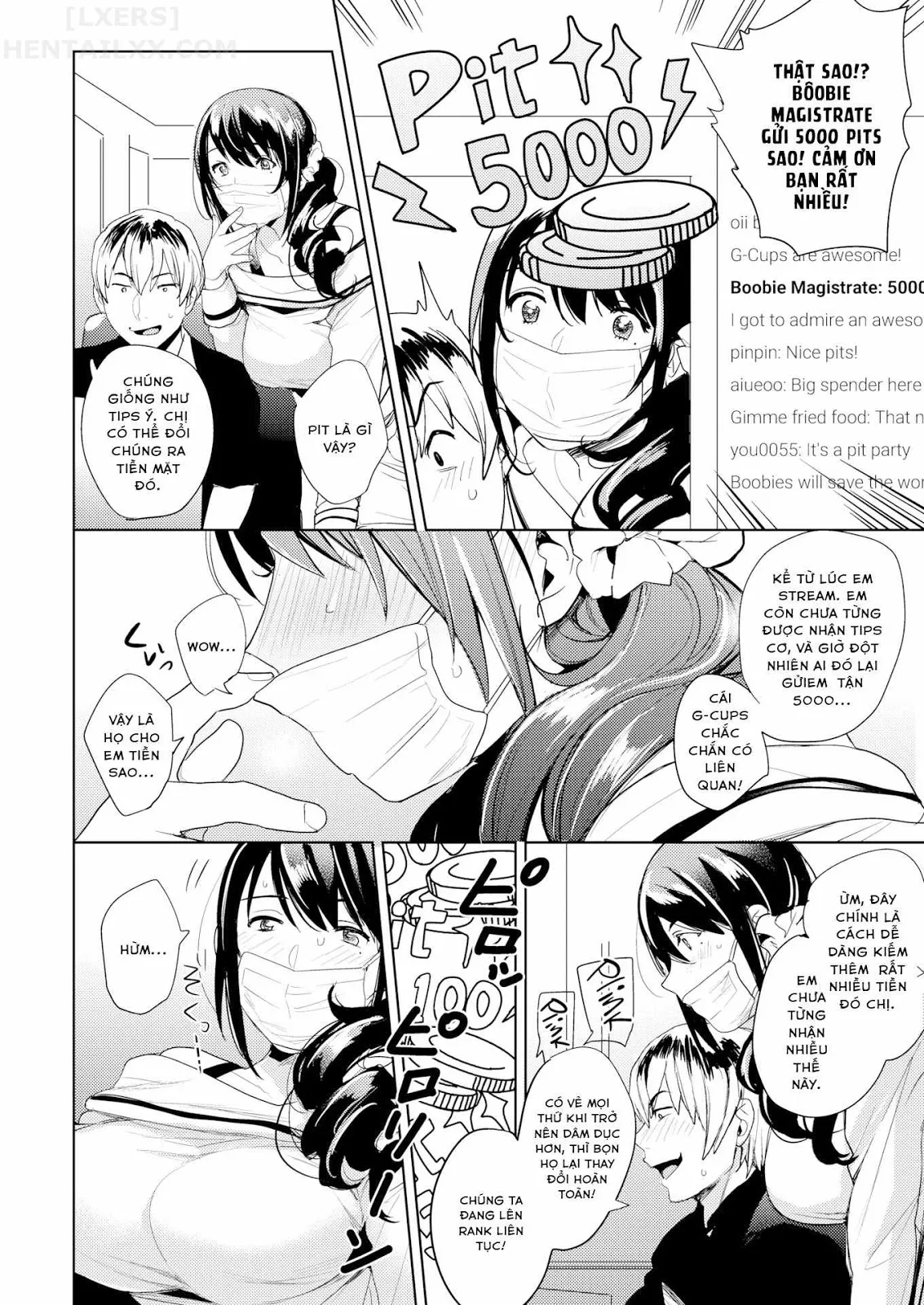 HentaiVN.net - Ảnh 14 - Naked Broadcasting! - Chap 1