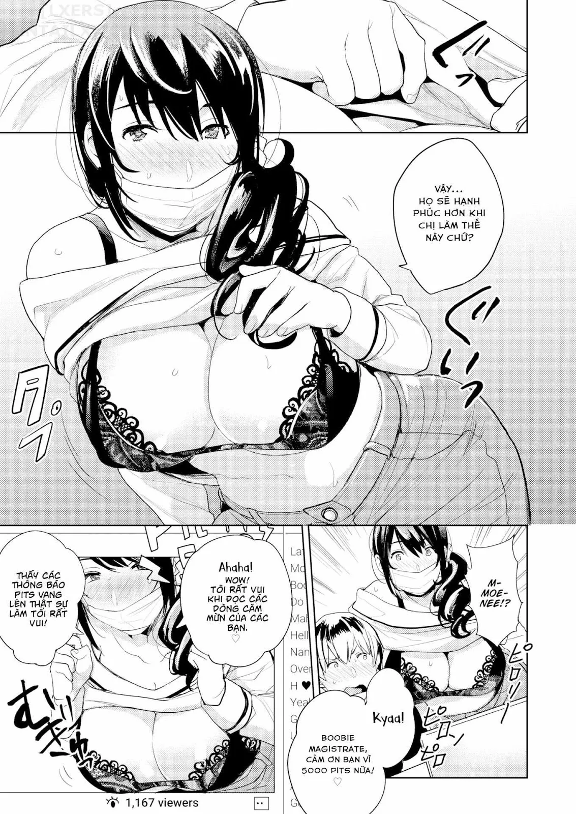 HentaiVN.net - Ảnh 15 - Naked Broadcasting! - Chap 1