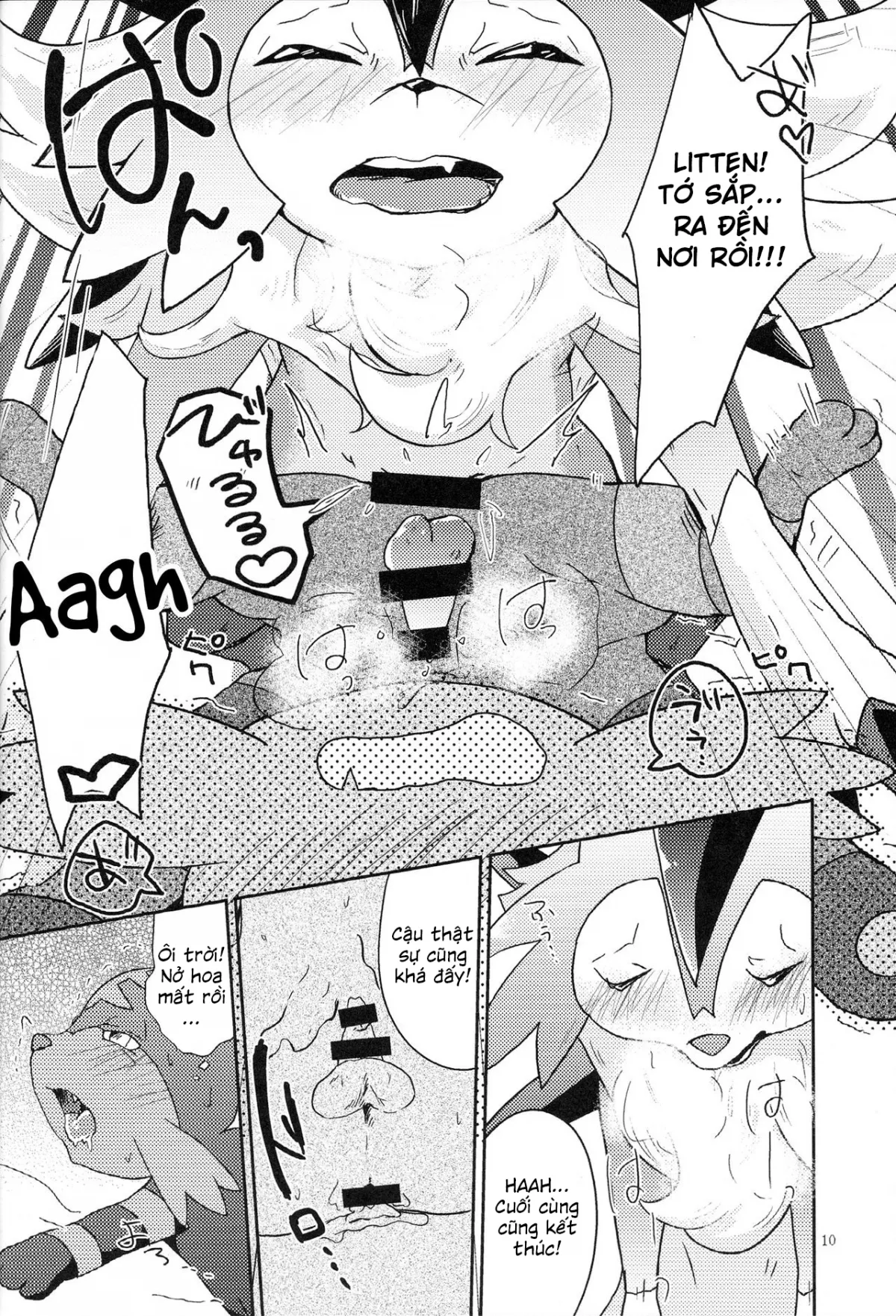 HentaiVN.net - Ảnh 12 - Our Secret Day In (Pokemon) [Bokura no Himitsu no Orusuban] - Chap 1