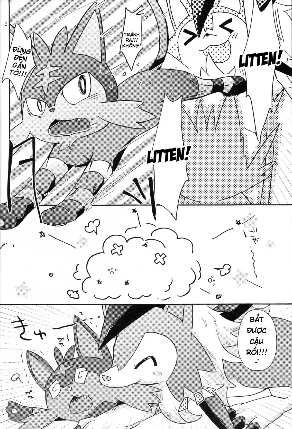 HentaiVN.net - Ảnh 4 - Our Secret Day In (Pokemon) [Bokura no Himitsu no Orusuban] - Chap 1