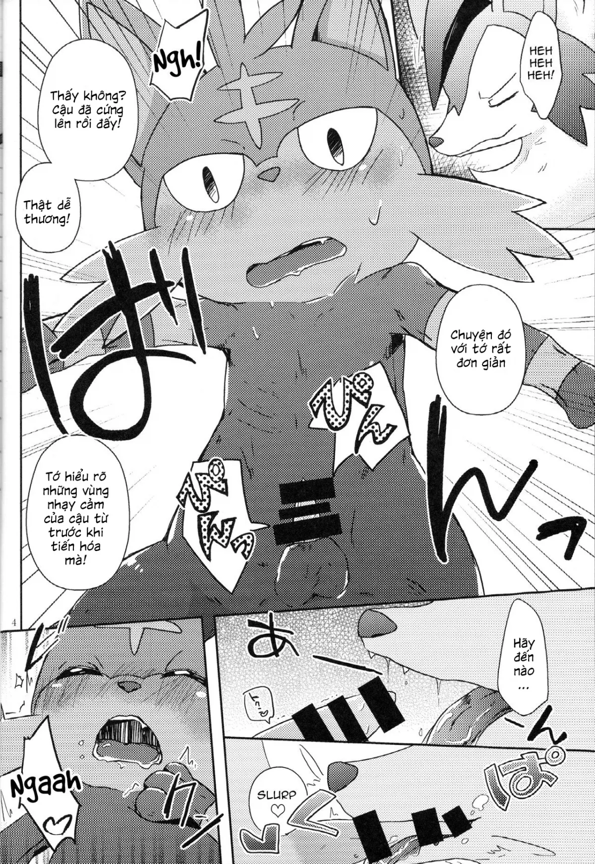 HentaiVN.net - Ảnh 6 - Our Secret Day In (Pokemon) [Bokura no Himitsu no Orusuban] - Chap 1