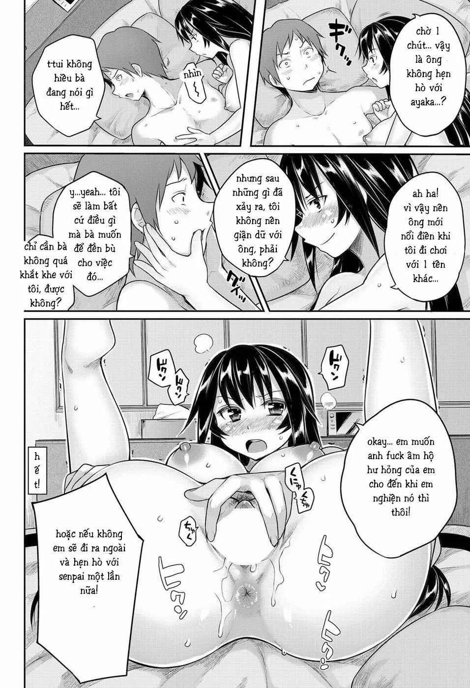 HentaiVN.net - Ảnh 20 - Mutual Jealousy ~ Shinobu And Kazuya - Chap 1