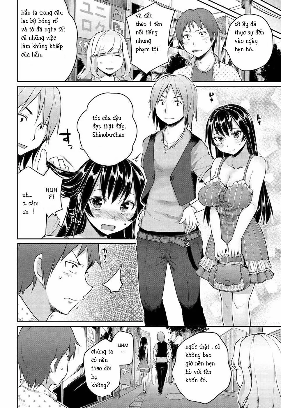 HentaiVN.net - Ảnh 4 - Mutual Jealousy ~ Shinobu And Kazuya - Chap 1