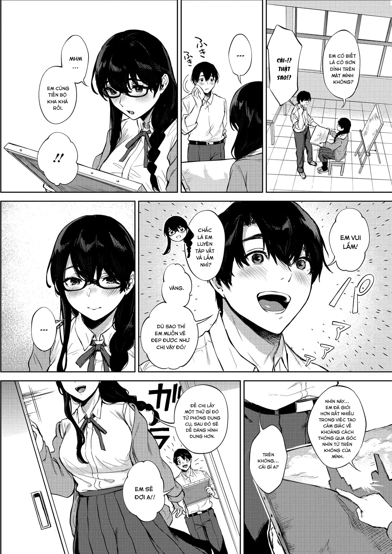 HentaiVN.net - Ảnh 3 - Kimi to no Mousou Sketch [My Sketched Out Fantasies] - Chap 1