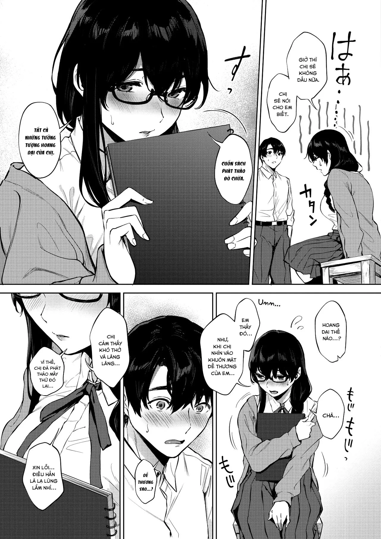 HentaiVN.net - Ảnh 6 - Kimi to no Mousou Sketch [My Sketched Out Fantasies] - Chap 1