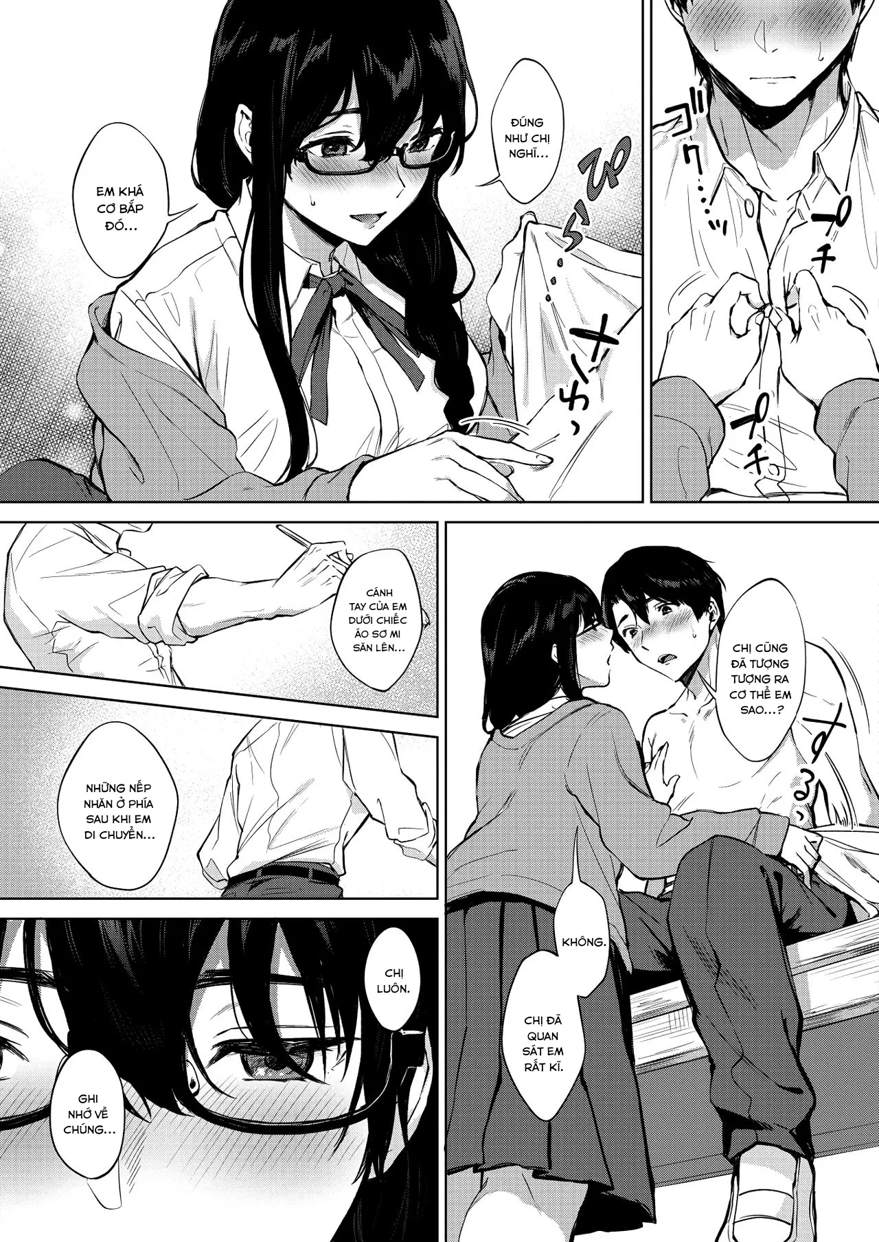 HentaiVN.net - Ảnh 8 - Kimi to no Mousou Sketch [My Sketched Out Fantasies] - Chap 1