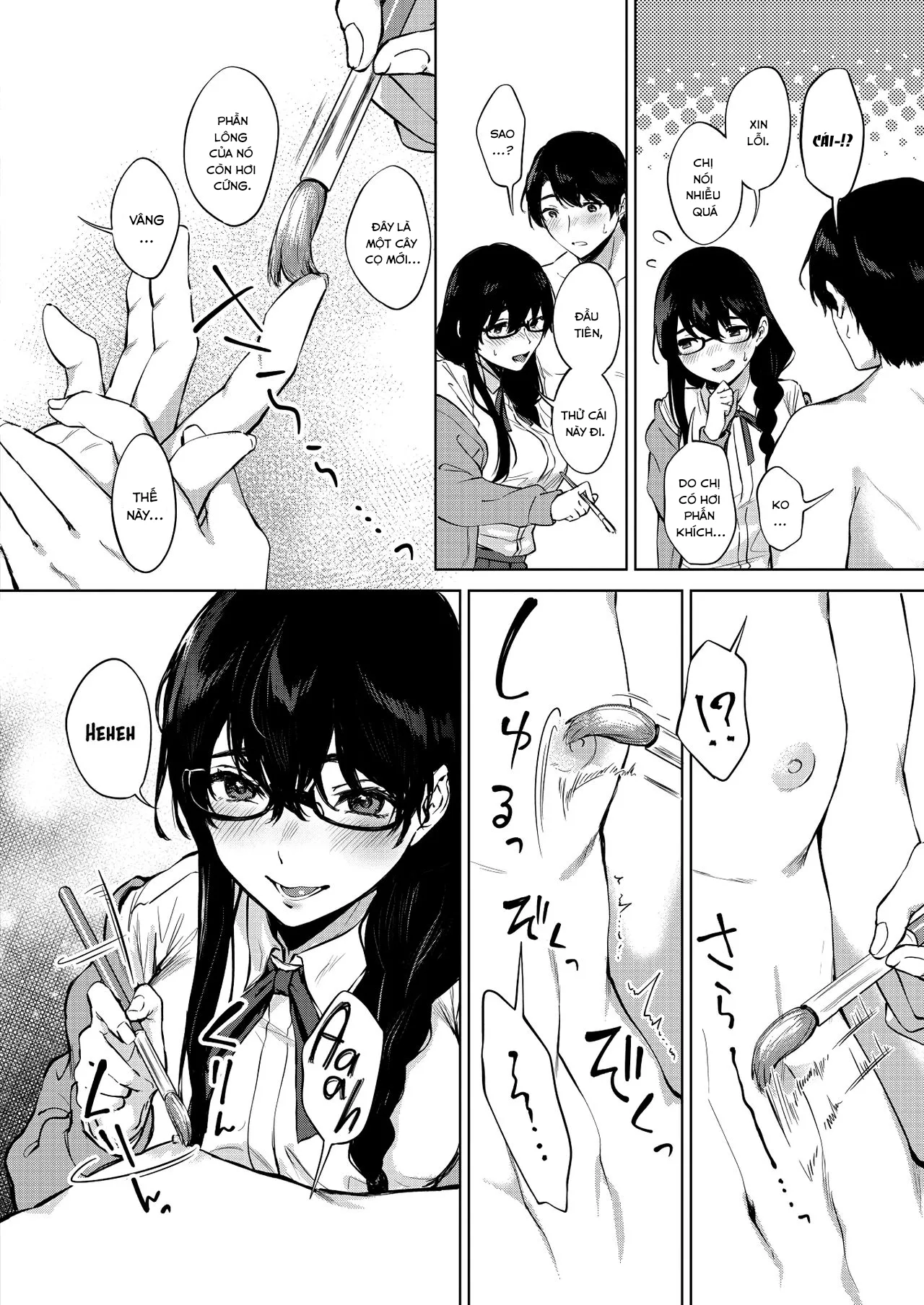 HentaiVN.net - Ảnh 9 - Kimi to no Mousou Sketch [My Sketched Out Fantasies] - Chap 1