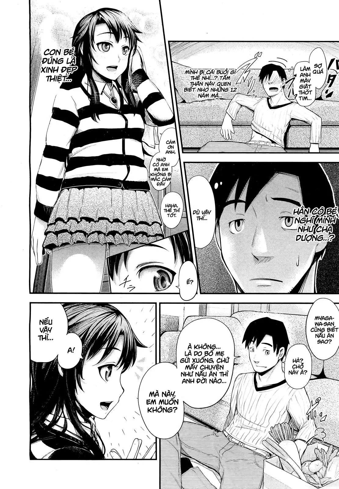 HentaiVN.net - Ảnh 5 - Tonari no Kaede-chan - Chap 1