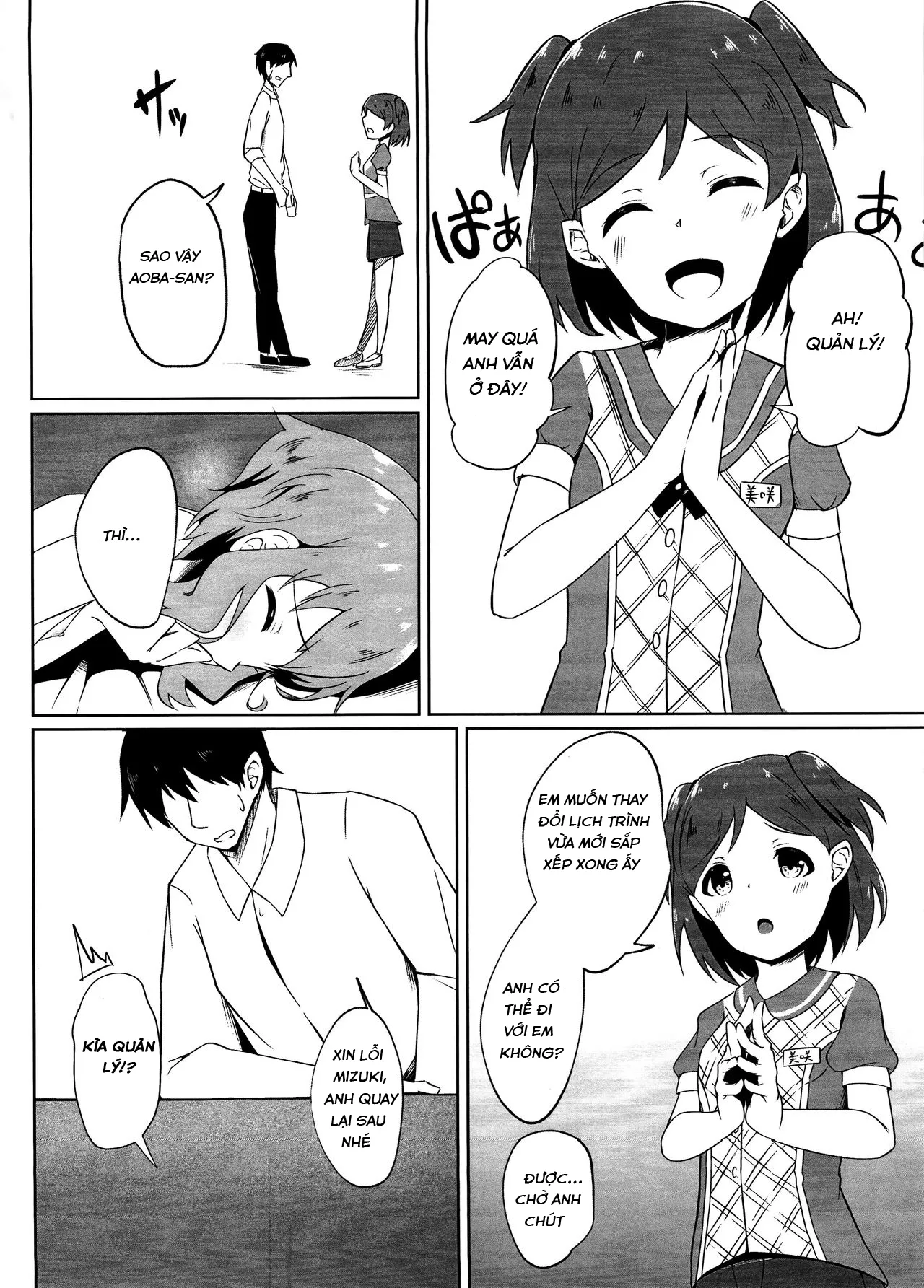 HentaiVN.net - Ảnh 10 - Makabe Mizuki wa Kamawaretai (THE IDOLM@STER) [Makabe Mizuki Wants Attention] - Chap 1