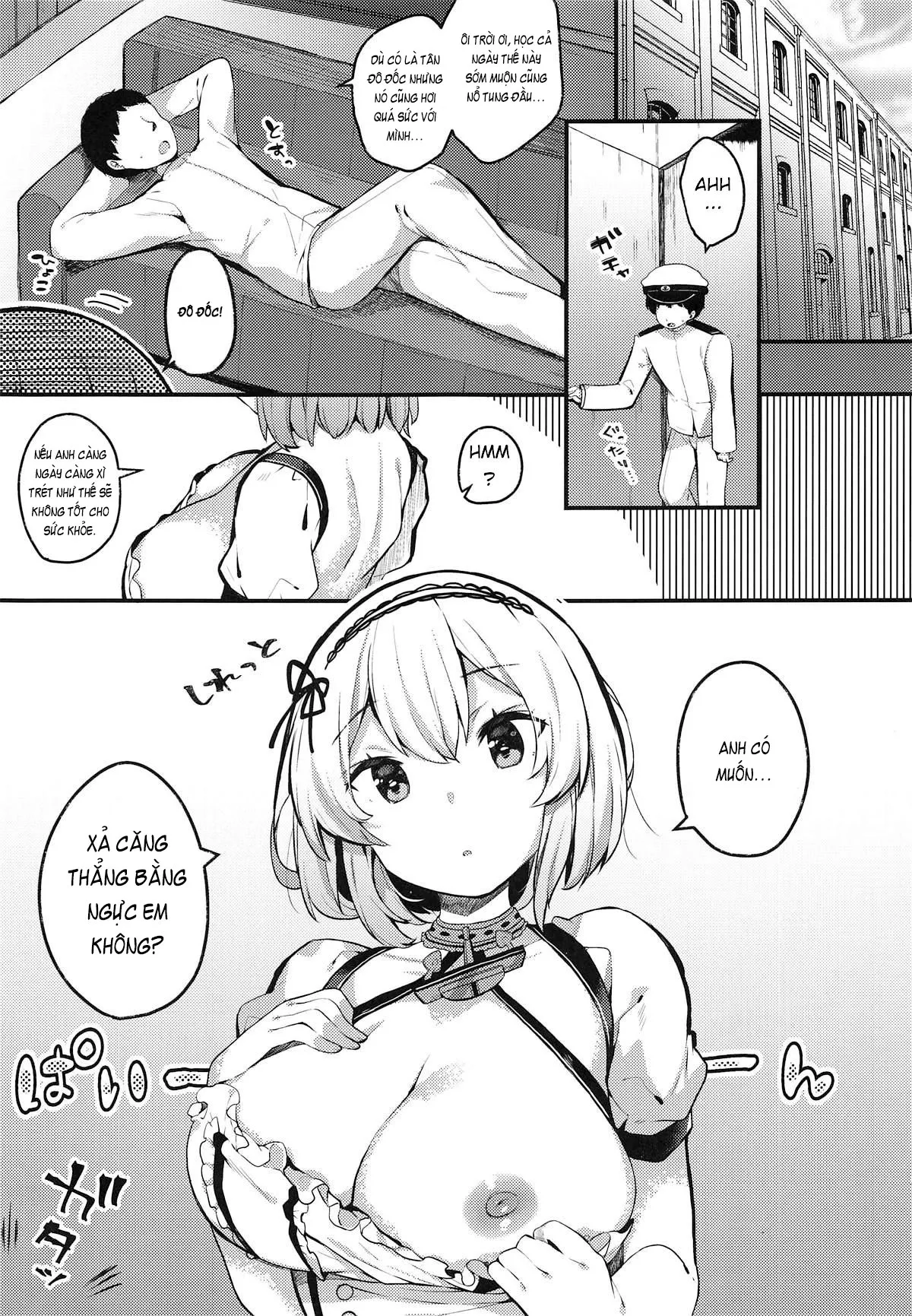 HentaiVN.net - Ảnh 3 - Otoko o Tateru Iyashi no Maid-sama [男を立てる癒しのメイド様♥] - Chap 1