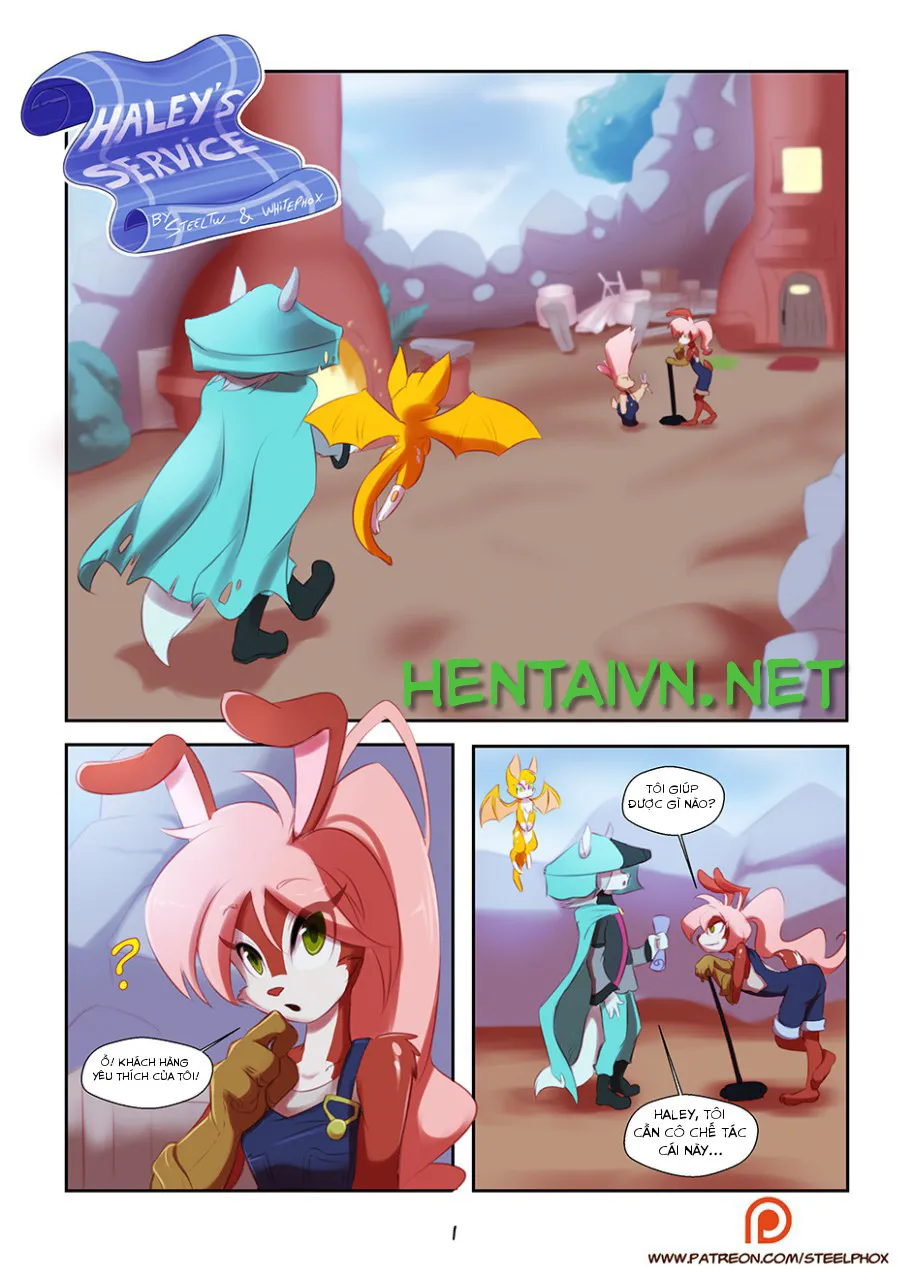 HentaiVN.net - Ảnh 3 - Haley's Service [Dịch Vụ Của Haley] - Chap 1