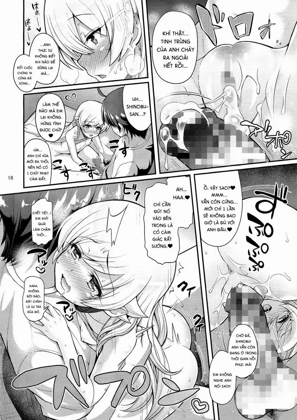 HentaiVN.net - Ảnh 19 - Pachimonogatari: Shinobu Collection (Bakemonogatari) - Chap 1