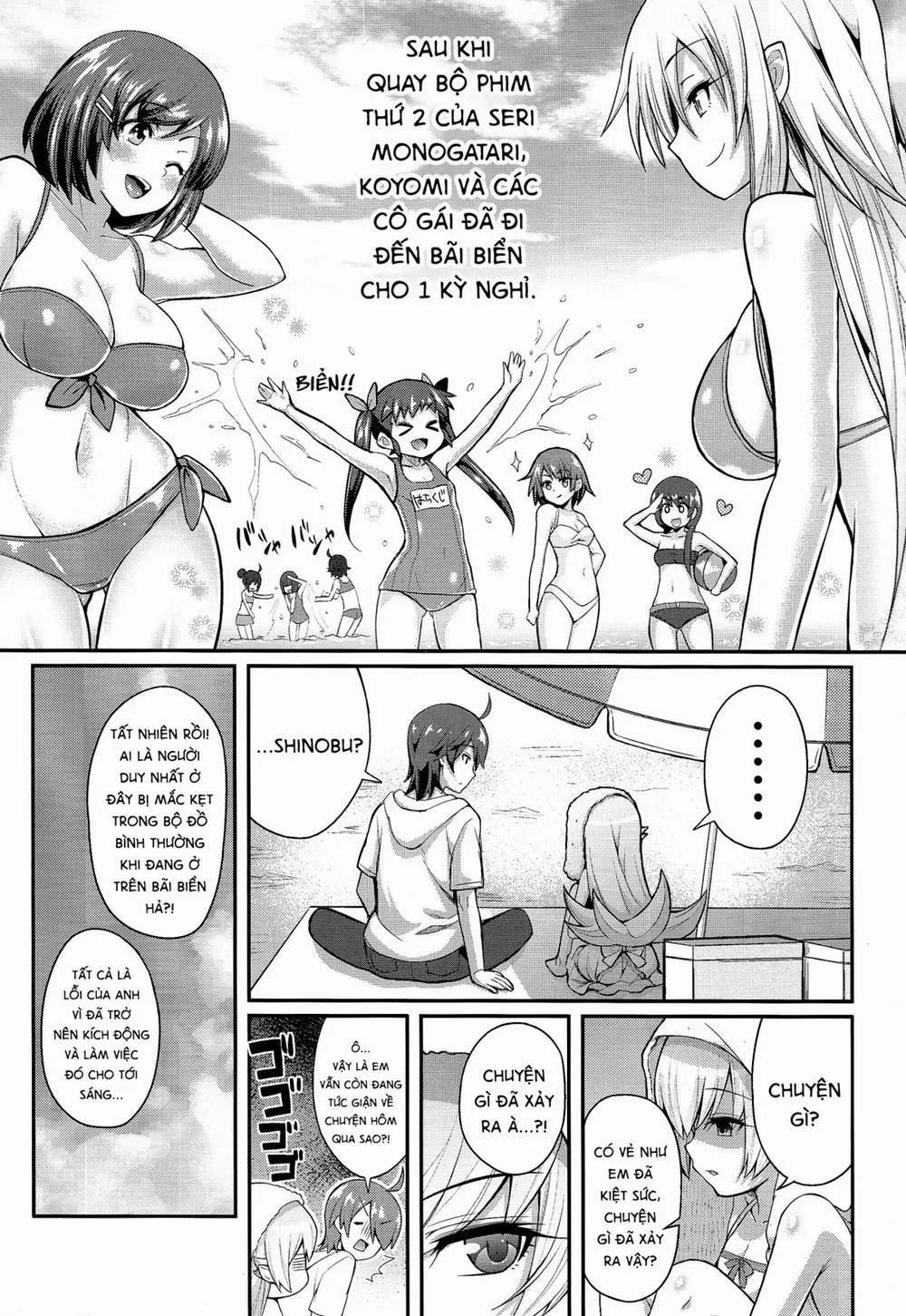 HentaiVN.net - Ảnh 4 - Pachimonogatari: Shinobu Collection (Bakemonogatari) - Chap 1