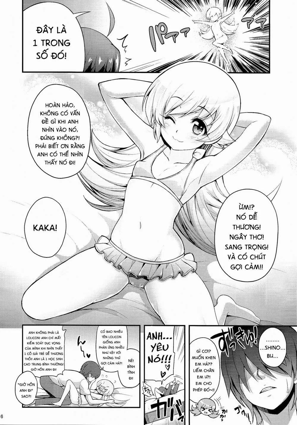 HentaiVN.net - Ảnh 7 - Pachimonogatari: Shinobu Collection (Bakemonogatari) - Chap 1