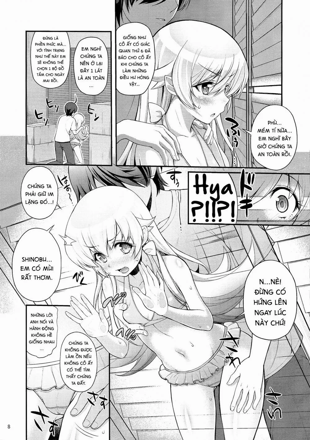 HentaiVN.net - Ảnh 9 - Pachimonogatari: Shinobu Collection (Bakemonogatari) - Chap 1
