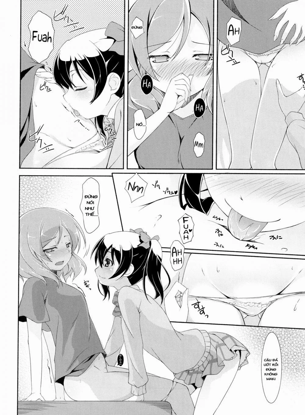 HentaiVN.net - Ảnh 10 - Love White (Love Live!) - Chap 1