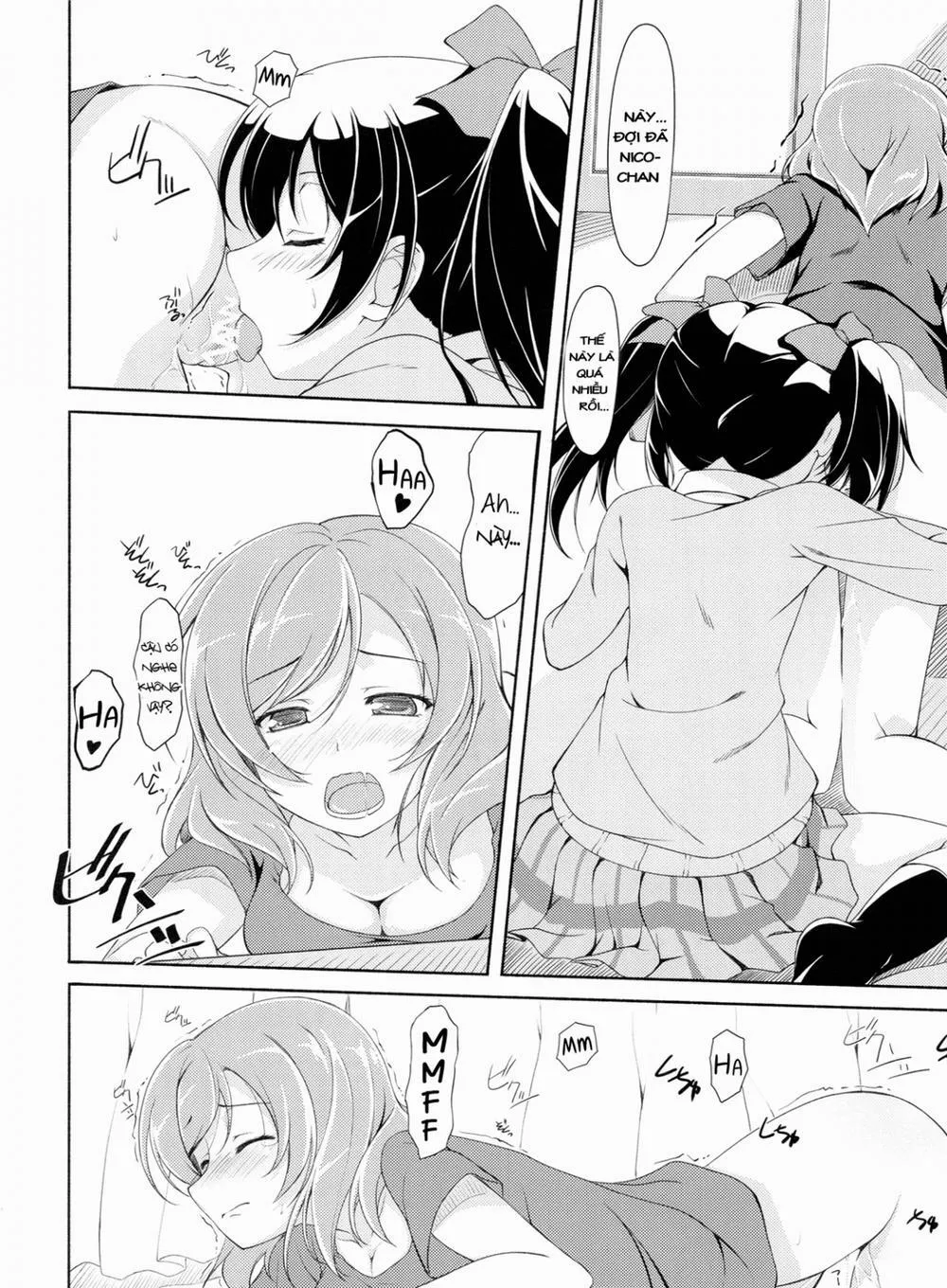 HentaiVN.net - Ảnh 12 - Love White (Love Live!) - Chap 1