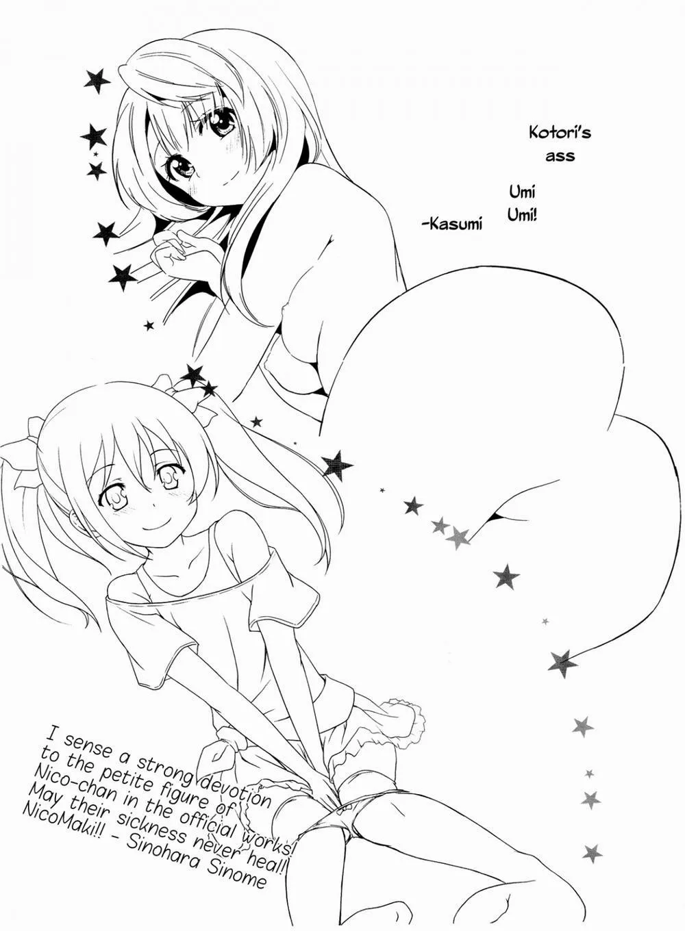 HentaiVN.net - Ảnh 32 - Love White (Love Live!) - Chap 1