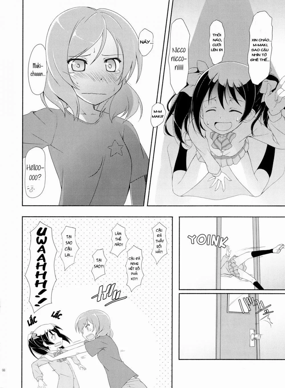 HentaiVN.net - Ảnh 8 - Love White (Love Live!) - Chap 1