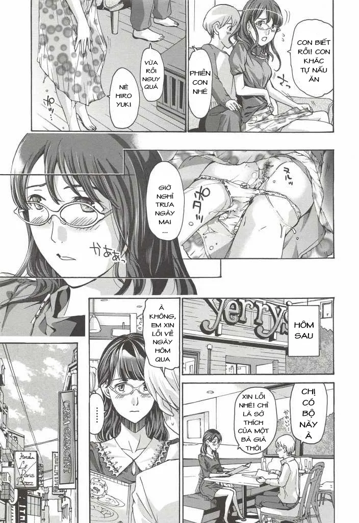 HentaiVN.net - Ảnh 11 - Hana-san No Asagaeri [芭奈さんの朝帰り] - Chap 1