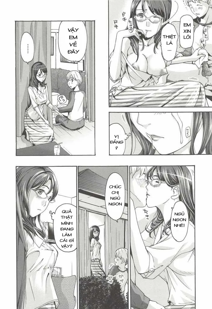 HentaiVN.net - Ảnh 4 - Hana-san No Asagaeri [芭奈さんの朝帰り] - Chap 1