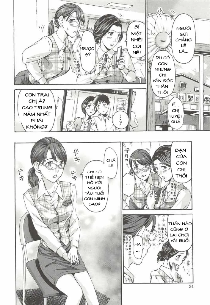 HentaiVN.net - Ảnh 6 - Hana-san No Asagaeri [芭奈さんの朝帰り] - Chap 1