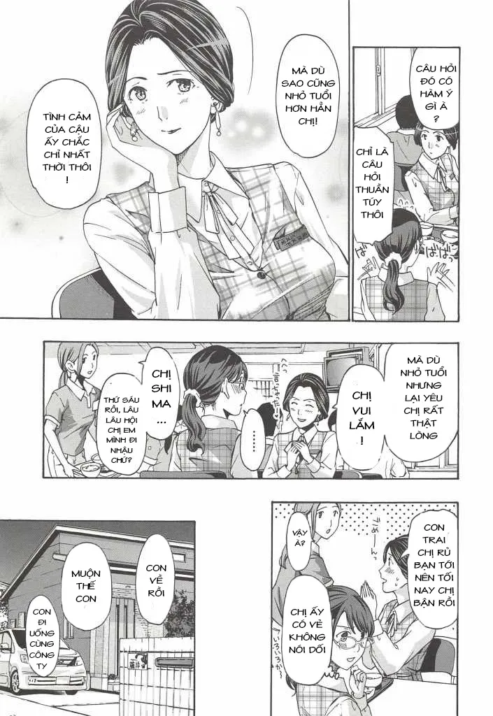 HentaiVN.net - Ảnh 7 - Hana-san No Asagaeri [芭奈さんの朝帰り] - Chap 1
