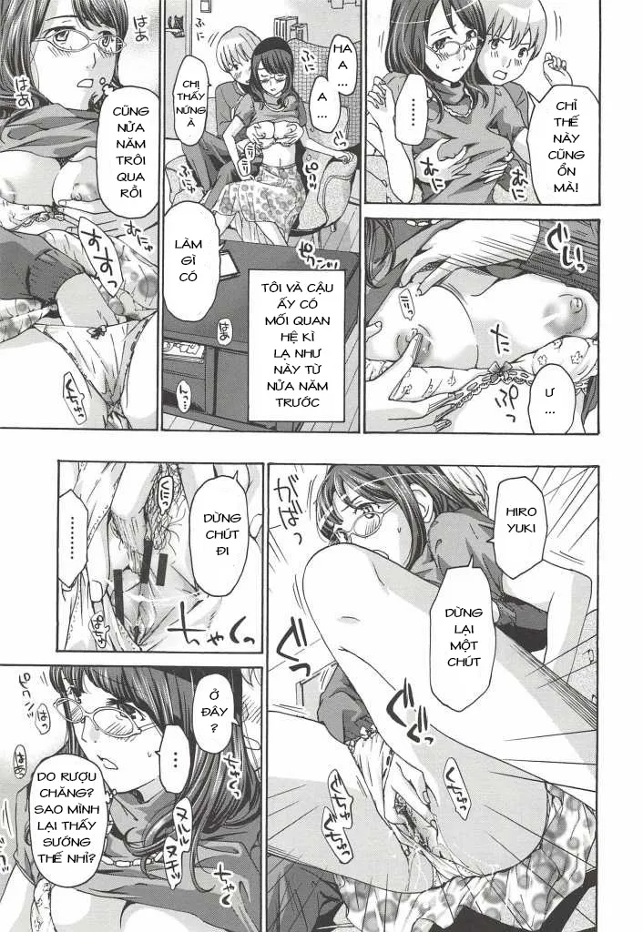HentaiVN.net - Ảnh 9 - Hana-san No Asagaeri [芭奈さんの朝帰り] - Chap 1