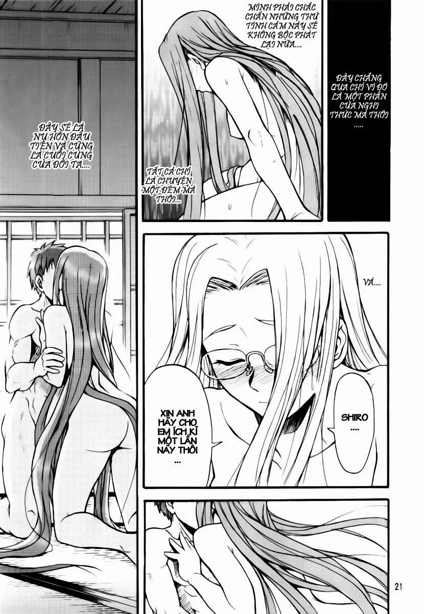 HentaiVN.net - Ảnh 19 - Ride on Shooting Star (Fate Stay Night) - Chap 1