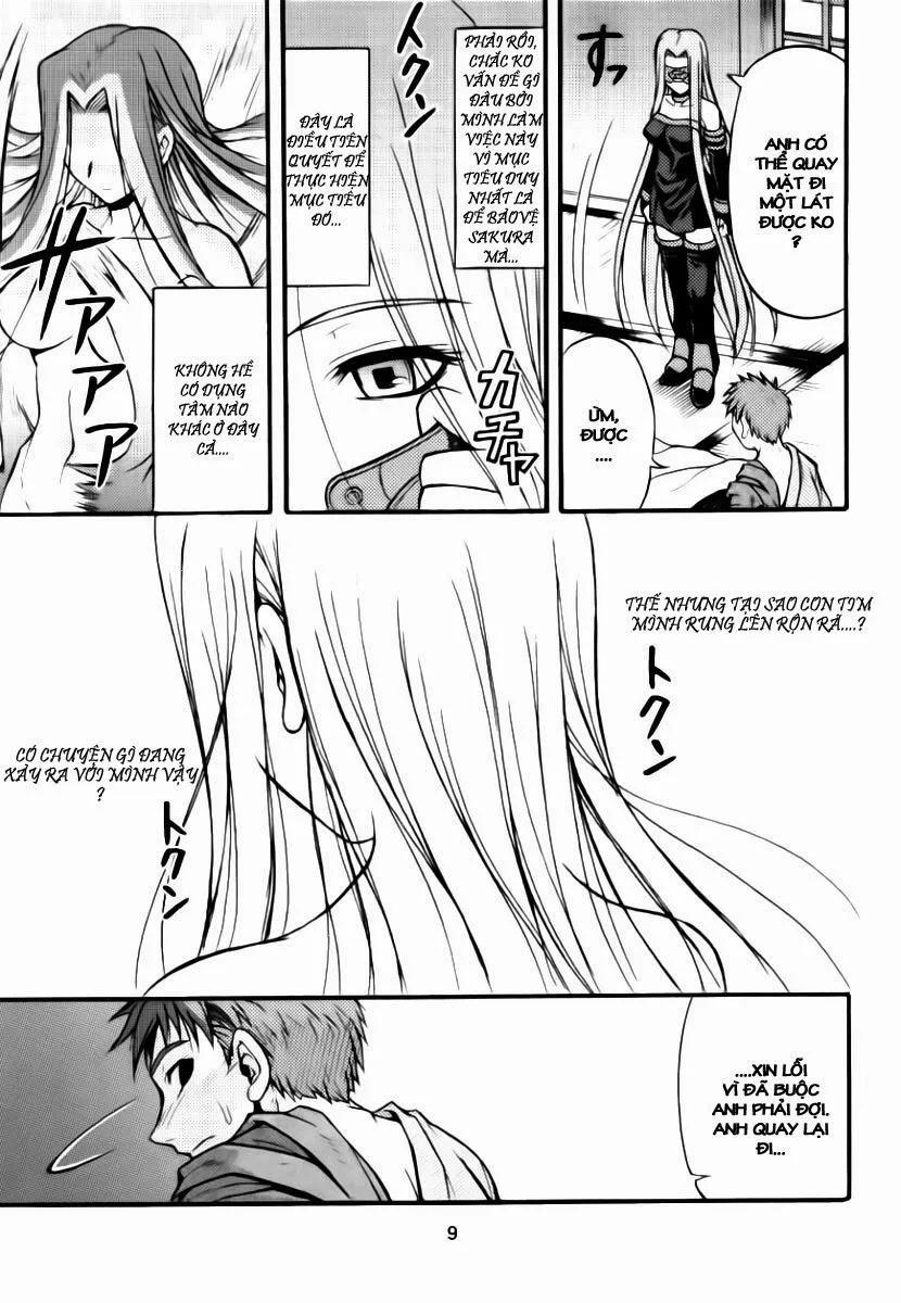 HentaiVN.net - Ảnh 7 - Ride on Shooting Star (Fate Stay Night) - Chap 1