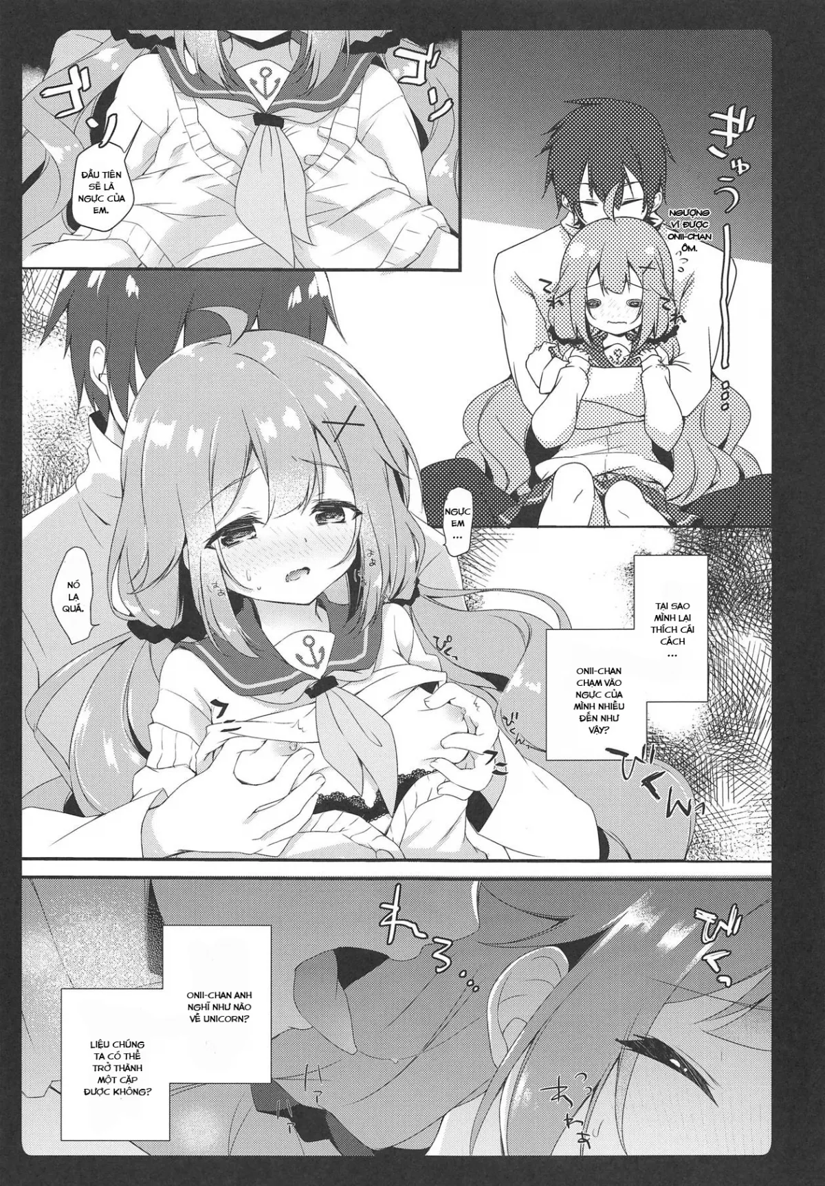 HentaiVN.net - Ảnh 7 - Unicorn yêu Onii-chan nhiều lắm! (Azur Lane) [Daisuki Unicorn] - Chap 1