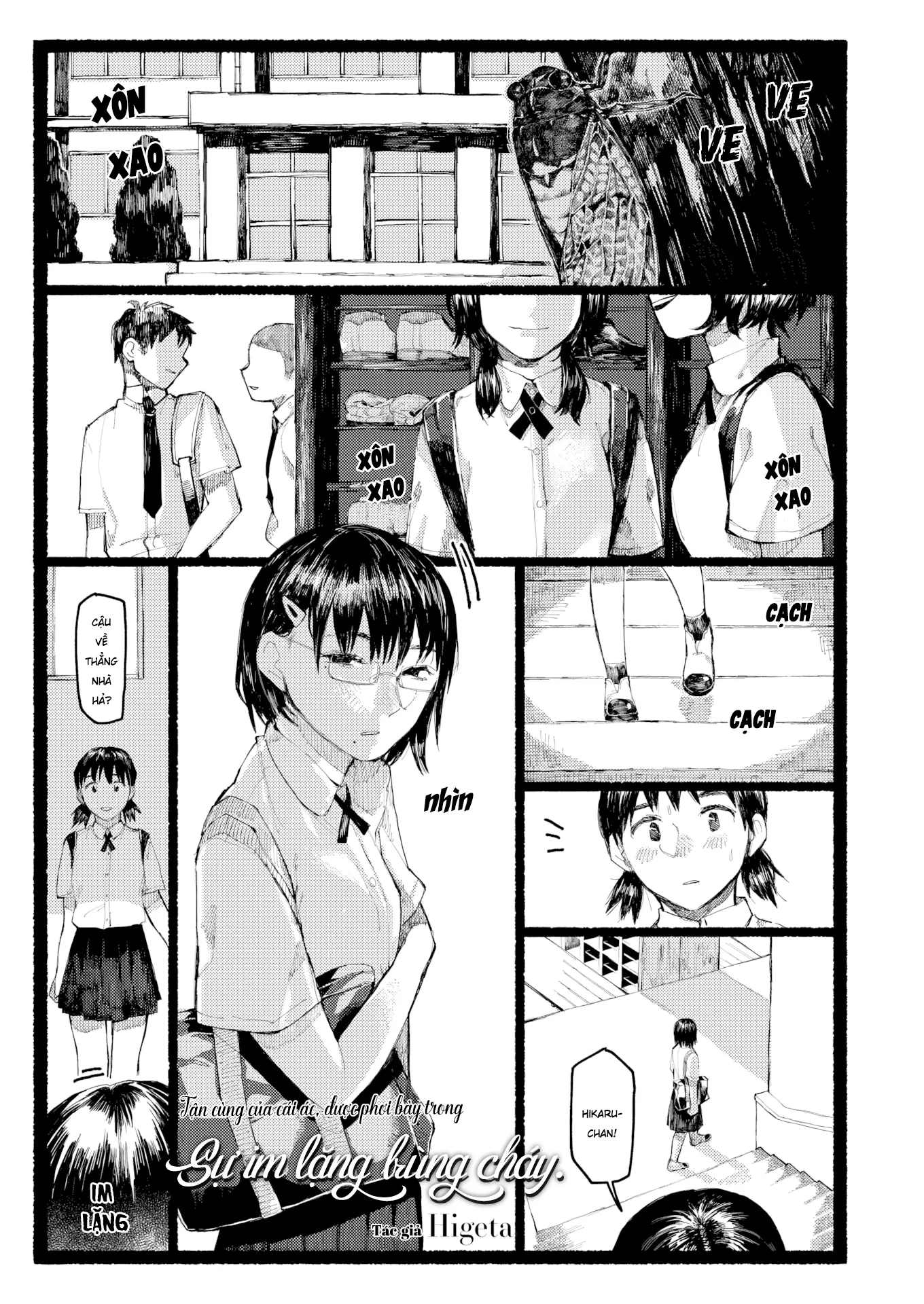 HentaiVN.net - Ảnh 3 - Sự Im Lặng Bùng Cháy [Shuen ni Tsugumu | 不寒而栗] - Chap 1