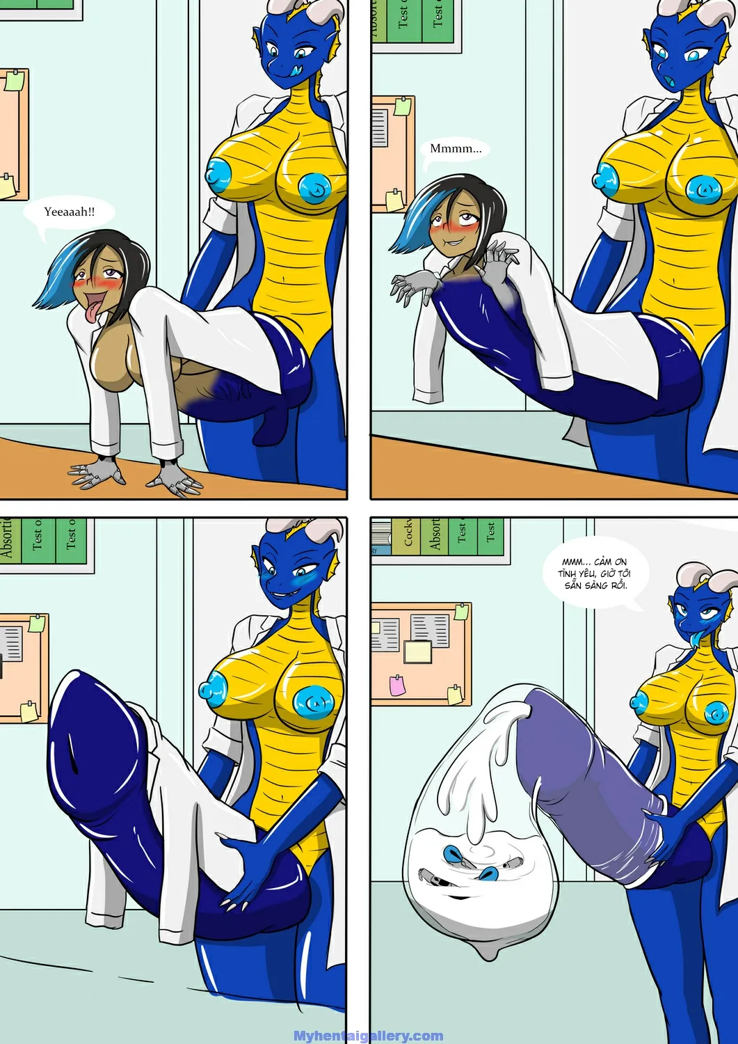 HentaiVN.net - Ảnh 3 - Shaft Science - Chap 1