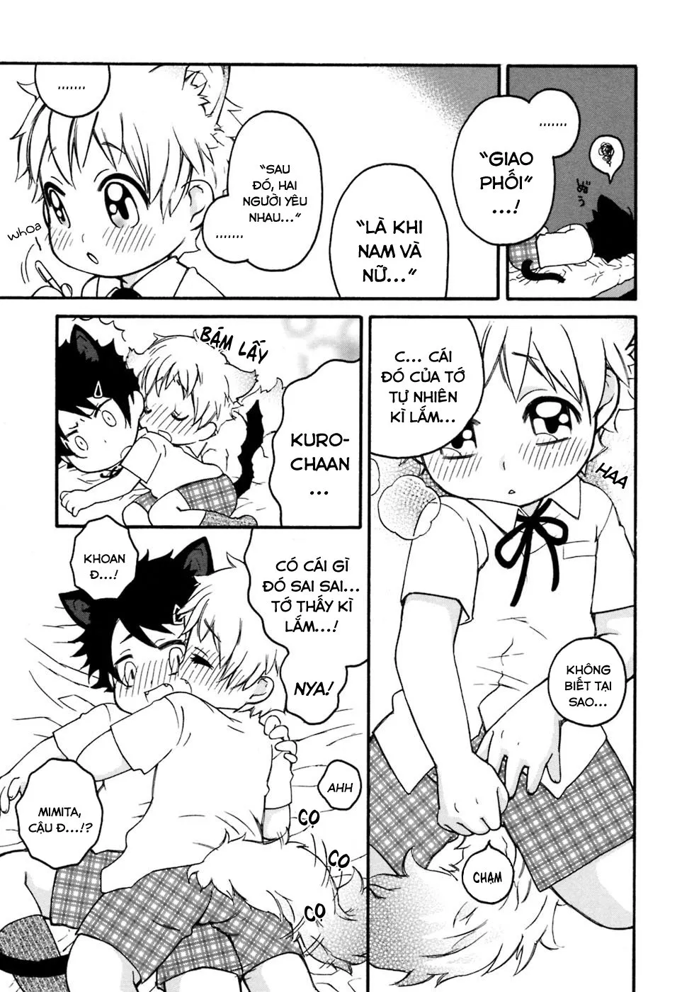 HentaiVN.net - Ảnh 4 - Homework! Homework! - Chap 1