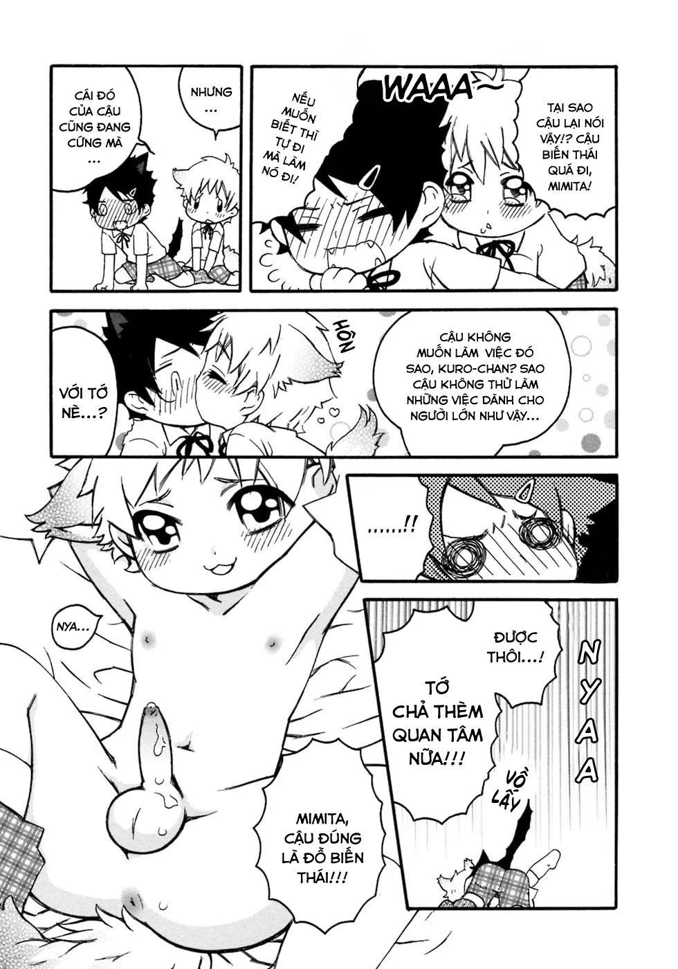 HentaiVN.net - Ảnh 6 - Homework! Homework! - Chap 1