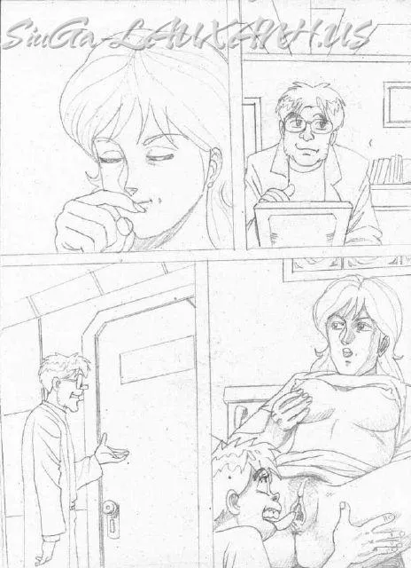 HentaiVN.net - Ảnh 17 - Con Trai! Con Đang Theo Dõi Mẹ À? - Chap 1