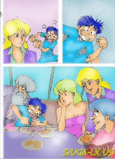 HentaiVN.net - Ảnh 27 - Con Trai! Con Đang Theo Dõi Mẹ À? - Chap 1