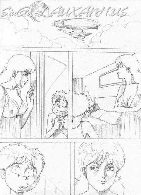 HentaiVN.net - Ảnh 8 - Con Trai! Con Đang Theo Dõi Mẹ À? - Chap 1