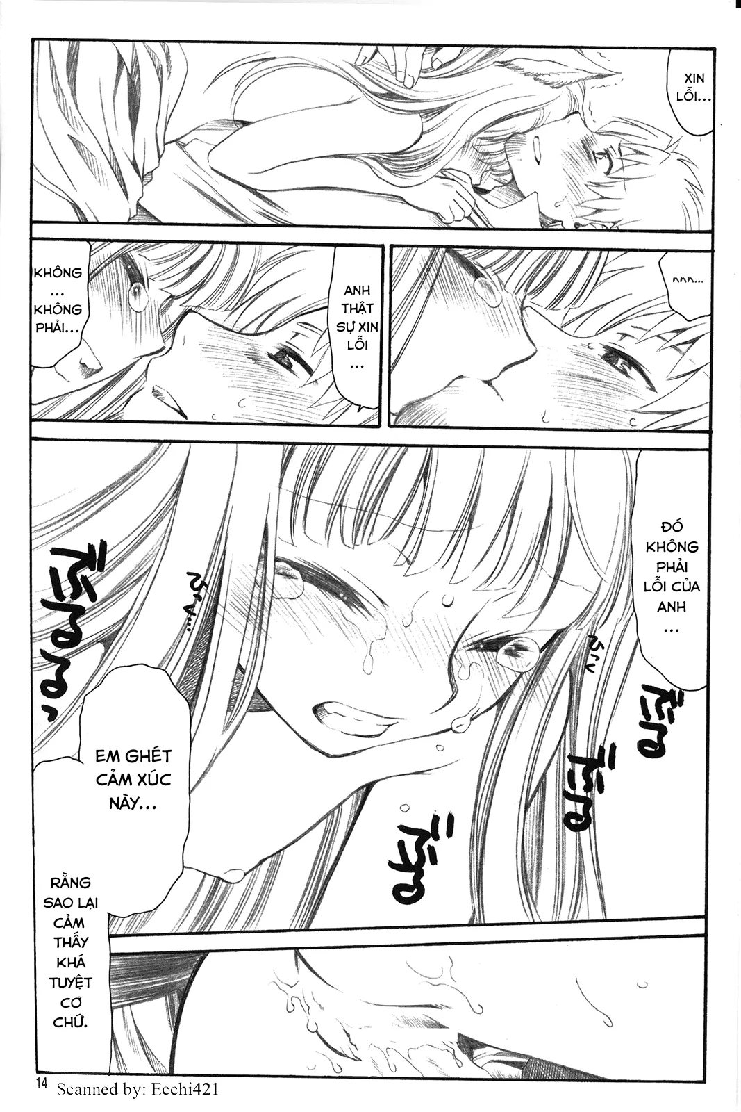 HentaiVN.net - Ảnh 14 - Shiawase o Ushinau Naraba Kinyoku Nado Gu no Kocchou (Sói và gia vị) [幸せを失うのならば禁欲など愚の骨頂] - Chap 1