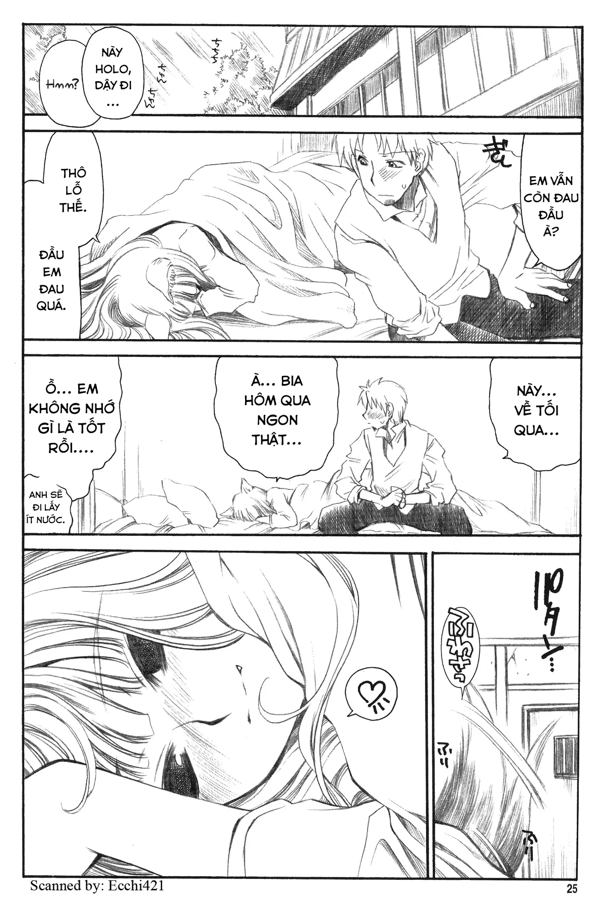 HentaiVN.net - Ảnh 25 - Shiawase o Ushinau Naraba Kinyoku Nado Gu no Kocchou (Sói và gia vị) [幸せを失うのならば禁欲など愚の骨頂] - Chap 1