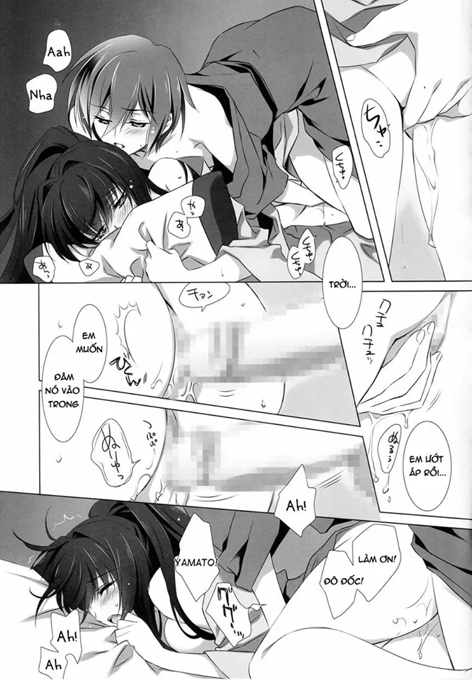 HentaiVN.net - Ảnh 16 - Chuyện Tình Của Yamato [お嫁さんにしてください (艦隊これくしょん -艦これ-)] - Chap 1