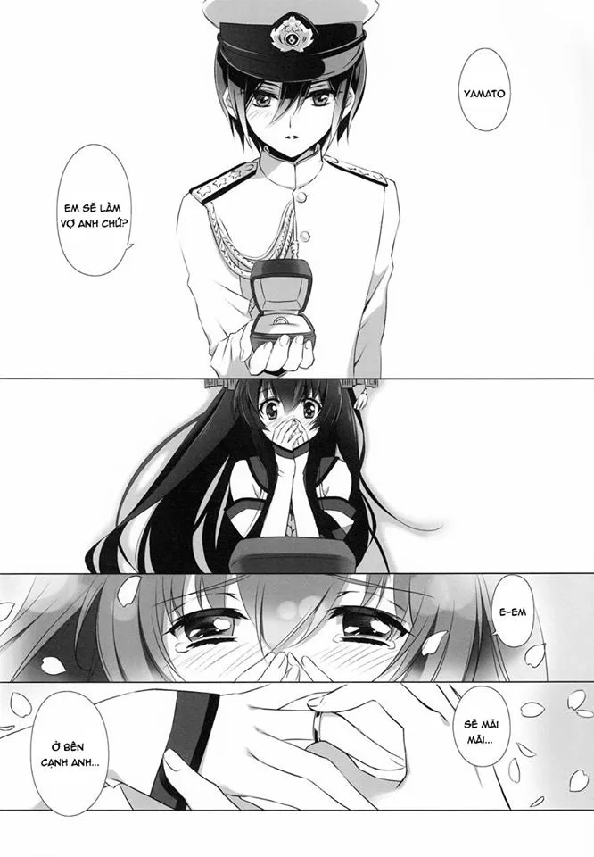 HentaiVN.net - Ảnh 5 - Chuyện Tình Của Yamato [お嫁さんにしてください (艦隊これくしょん -艦これ-)] - Chap 1
