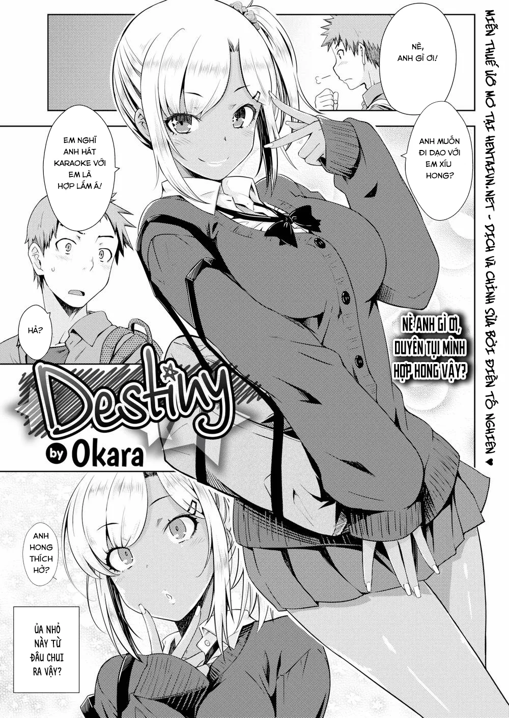HentaiVN.net - Ảnh 4 - Ý Trời Xếp Duyên Cho Anh Đến Với Em! [Destiny] - Chap 1