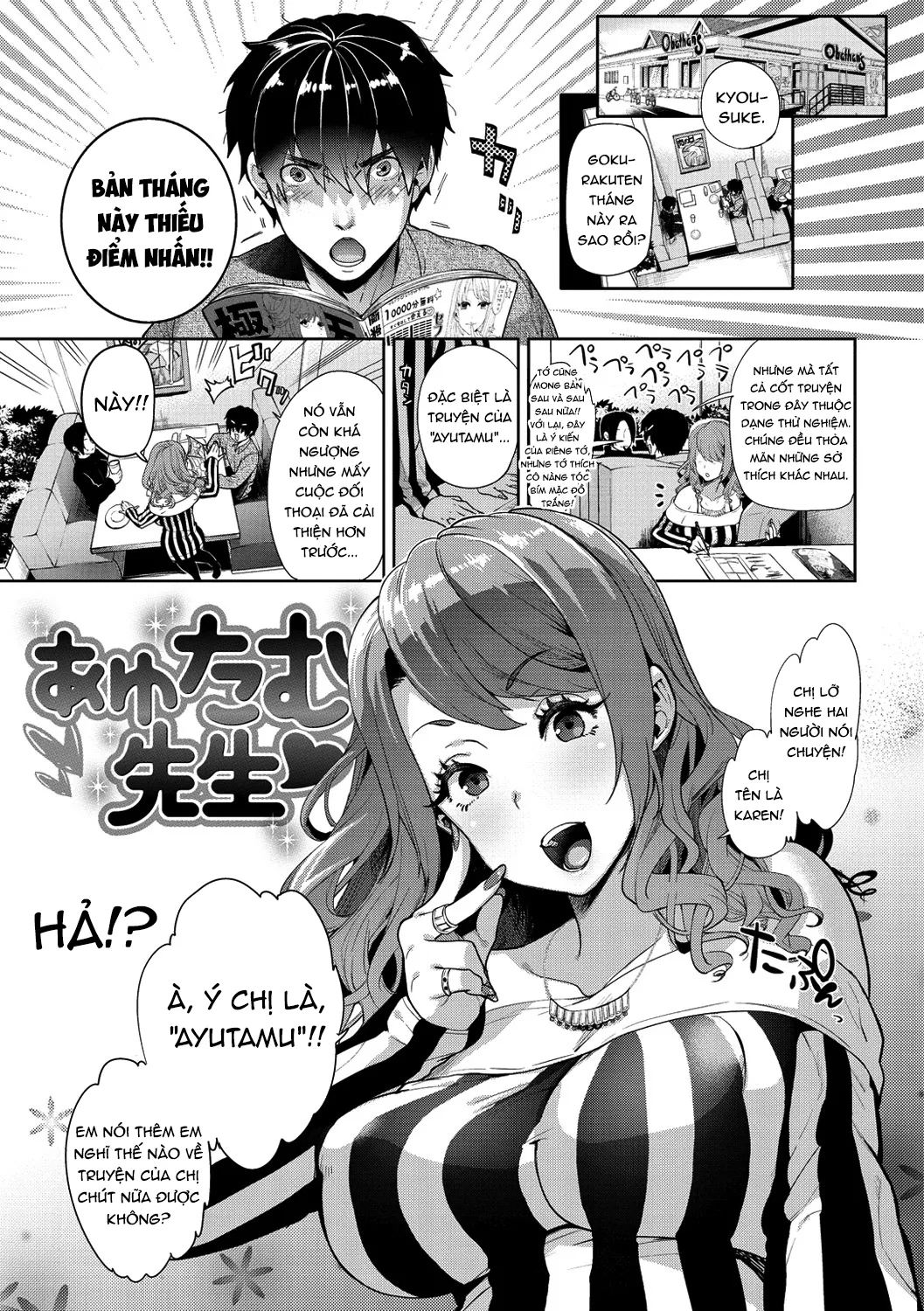 HentaiVN.net - Ảnh 2 - Ayutamu-Sensei (Furete Haitte Tokeatte...) - Chap 1