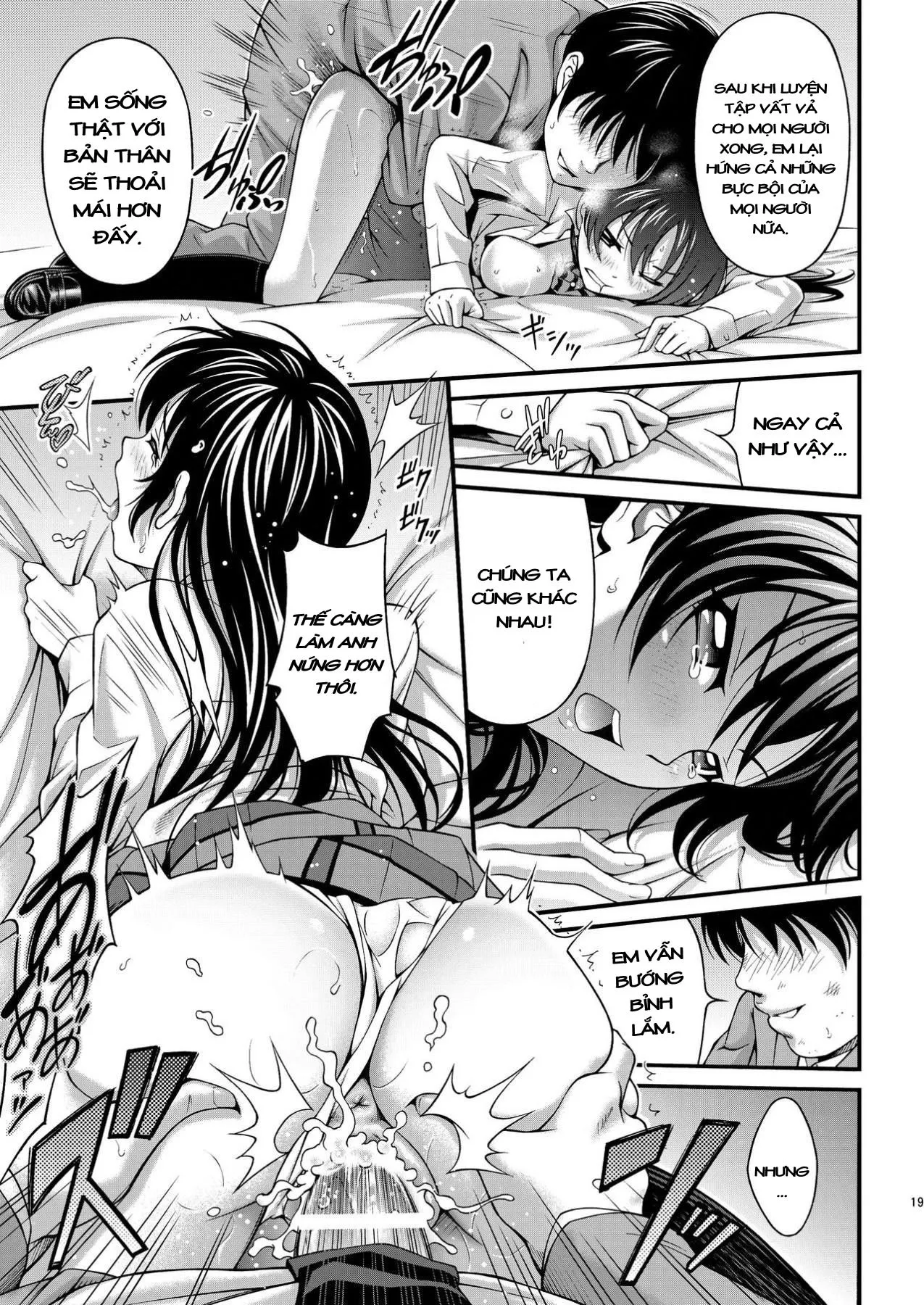 HentaiVN.net - Ảnh 19 - Umi-chan's Humiliation (Love Live!) [Umi-chan no Kutsujoku; うみちゃんの屈辱] - Chap 1