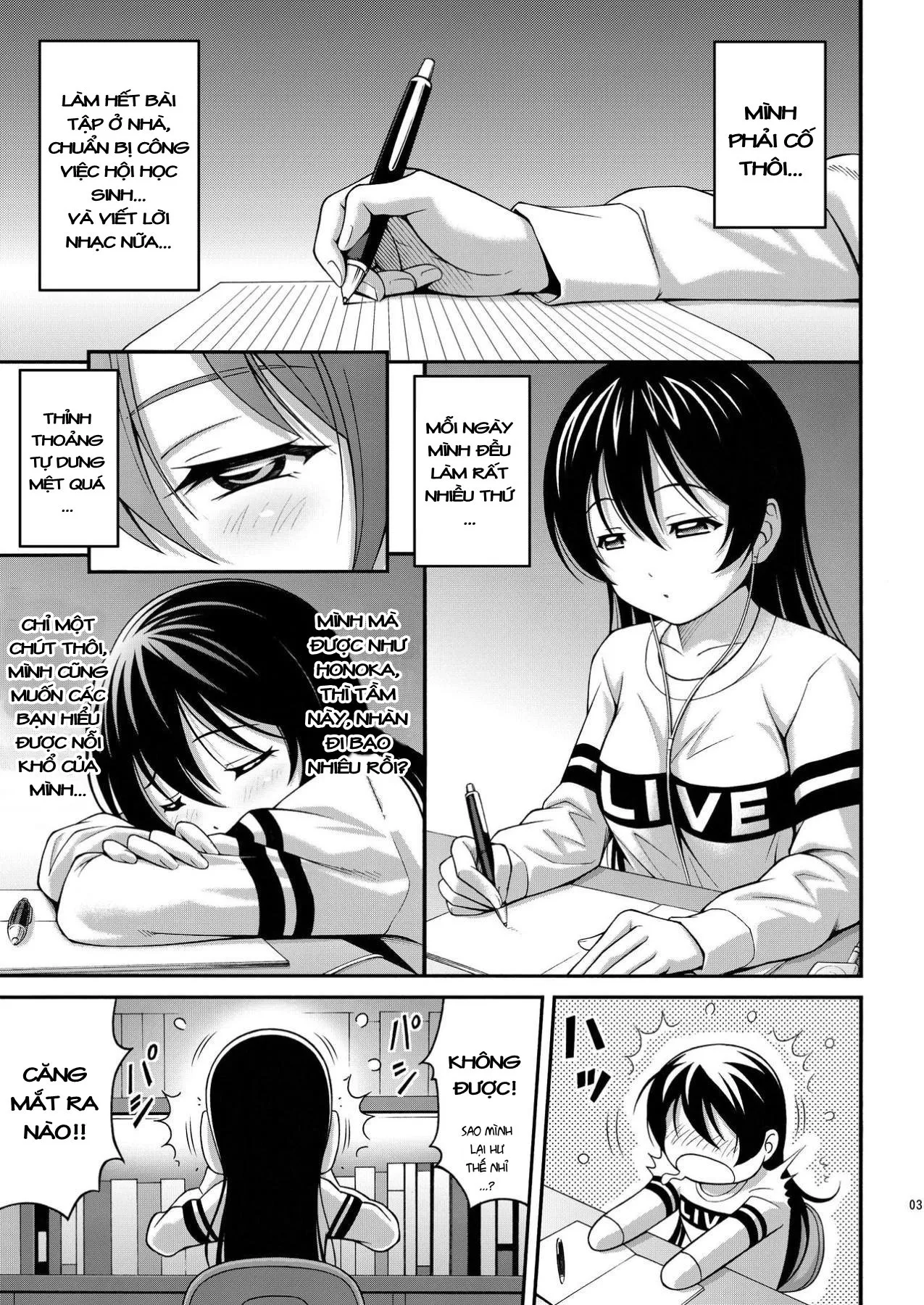 HentaiVN.net - Ảnh 3 - Umi-chan's Humiliation (Love Live!) [Umi-chan no Kutsujoku; うみちゃんの屈辱] - Chap 1