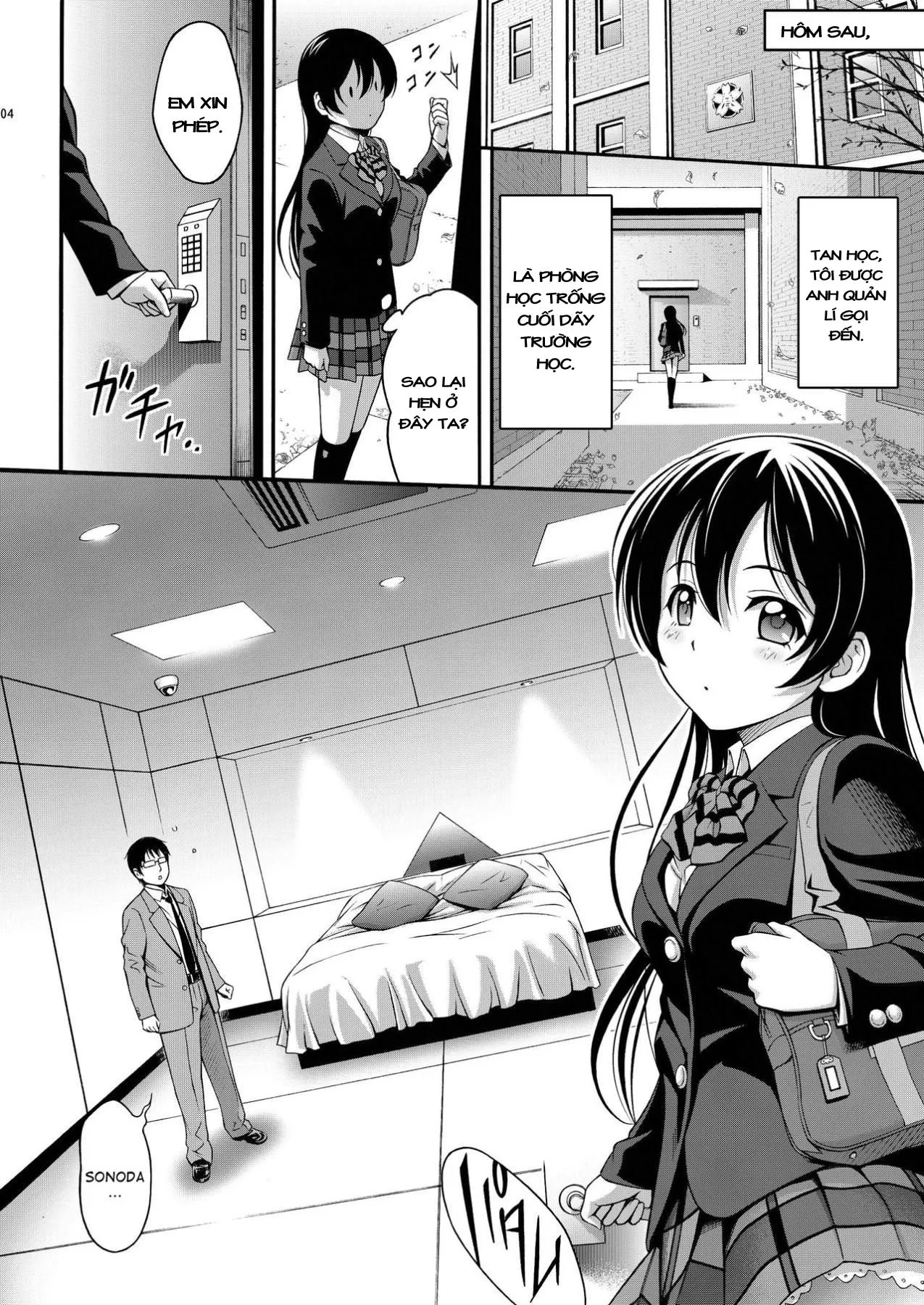 HentaiVN.net - Ảnh 4 - Umi-chan's Humiliation (Love Live!) [Umi-chan no Kutsujoku; うみちゃんの屈辱] - Chap 1