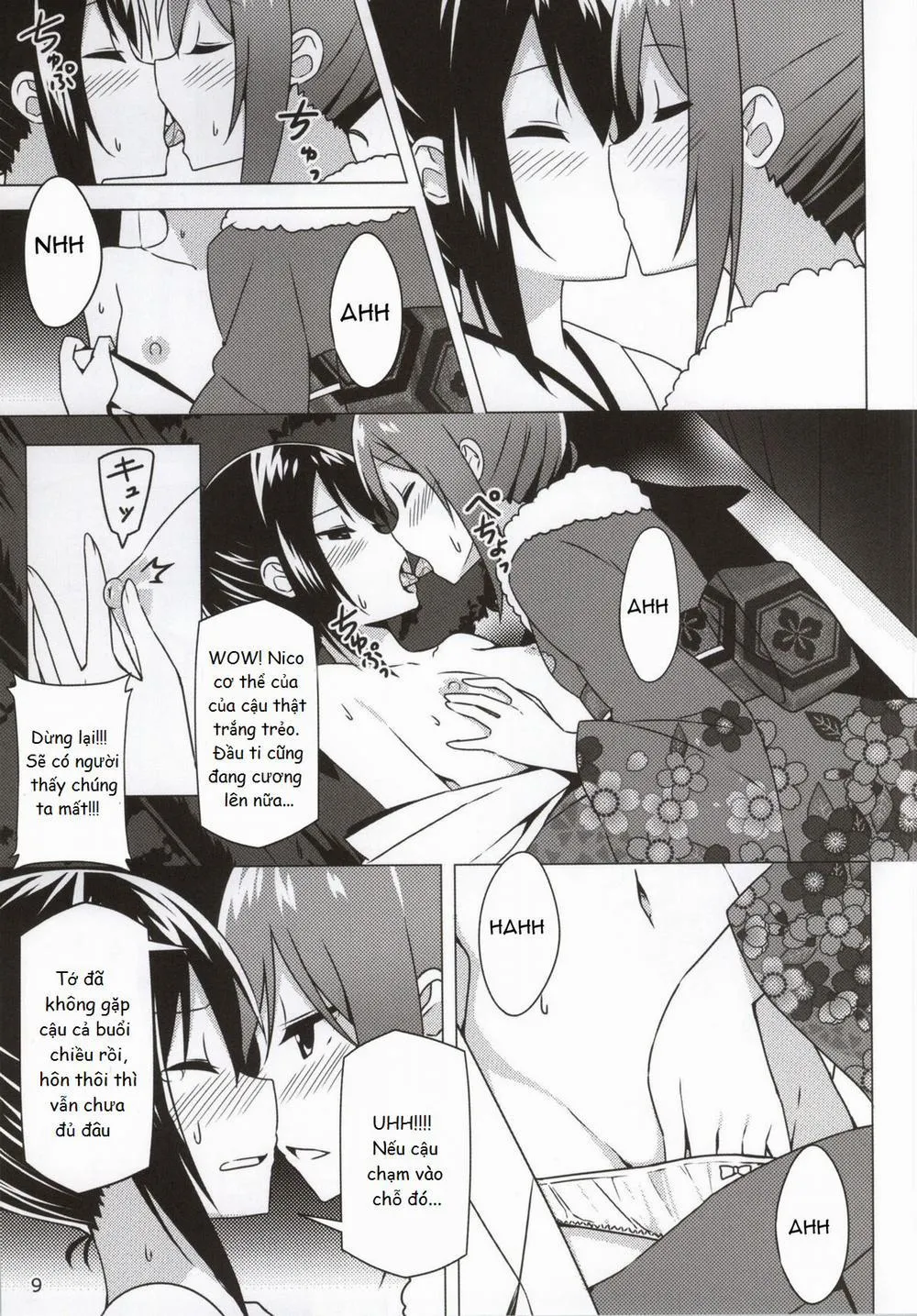HentaiVN.net - Ảnh 10 - Endless Love ~Owari No Nai Aru Fuyu No Hi~ (Love Live!) - Chap 1