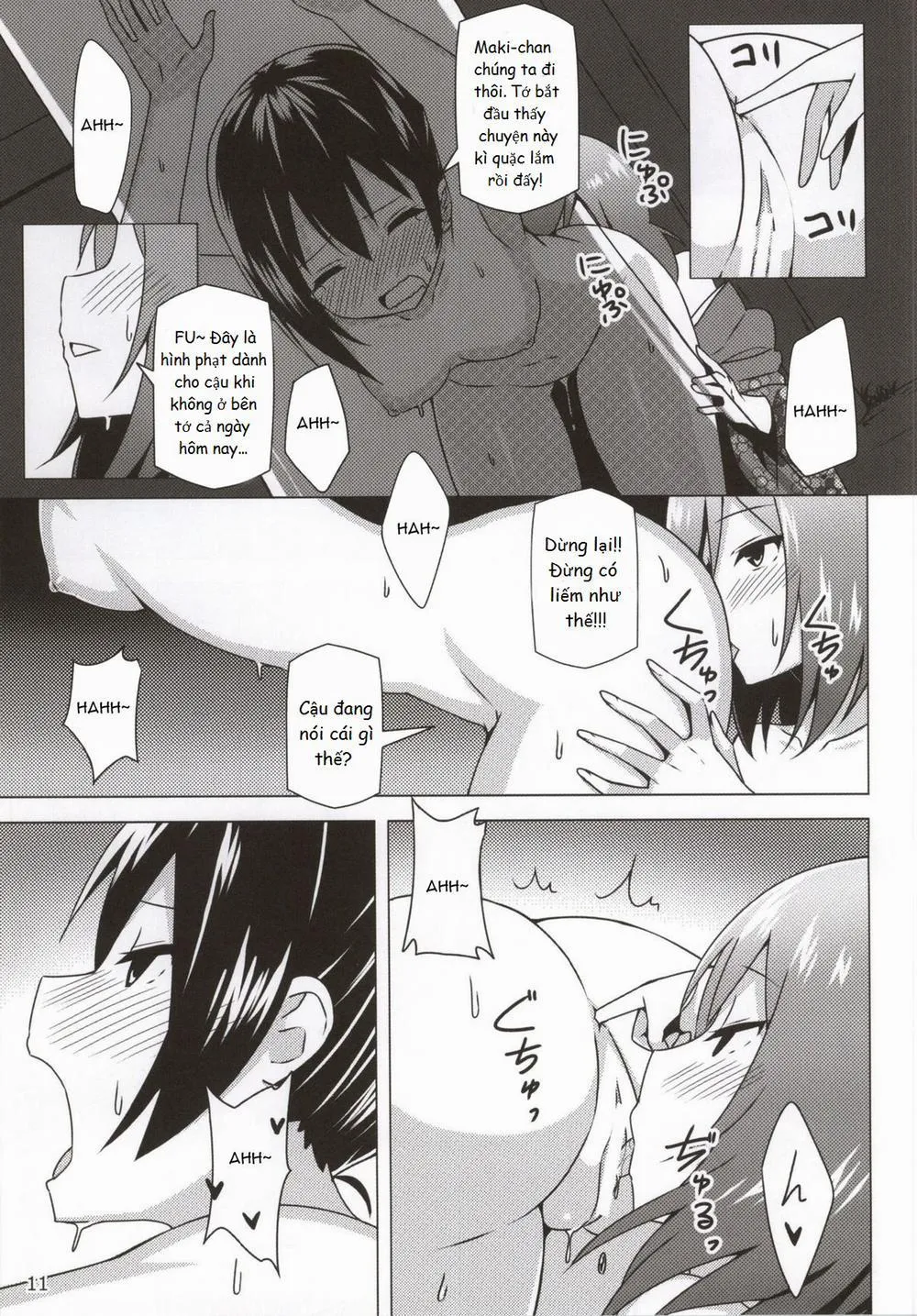 HentaiVN.net - Ảnh 12 - Endless Love ~Owari No Nai Aru Fuyu No Hi~ (Love Live!) - Chap 1